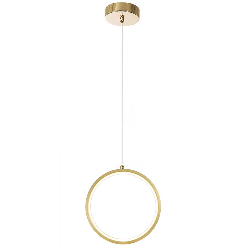 TOOLIGHT riippuva kattovalaisin LED G112-CP kulta, 20x20x20cm