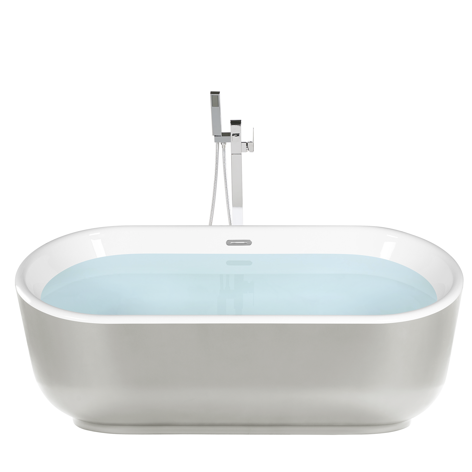 Vapaasti seisova kylpyamme PINEL 170 x 80 cm Hopea