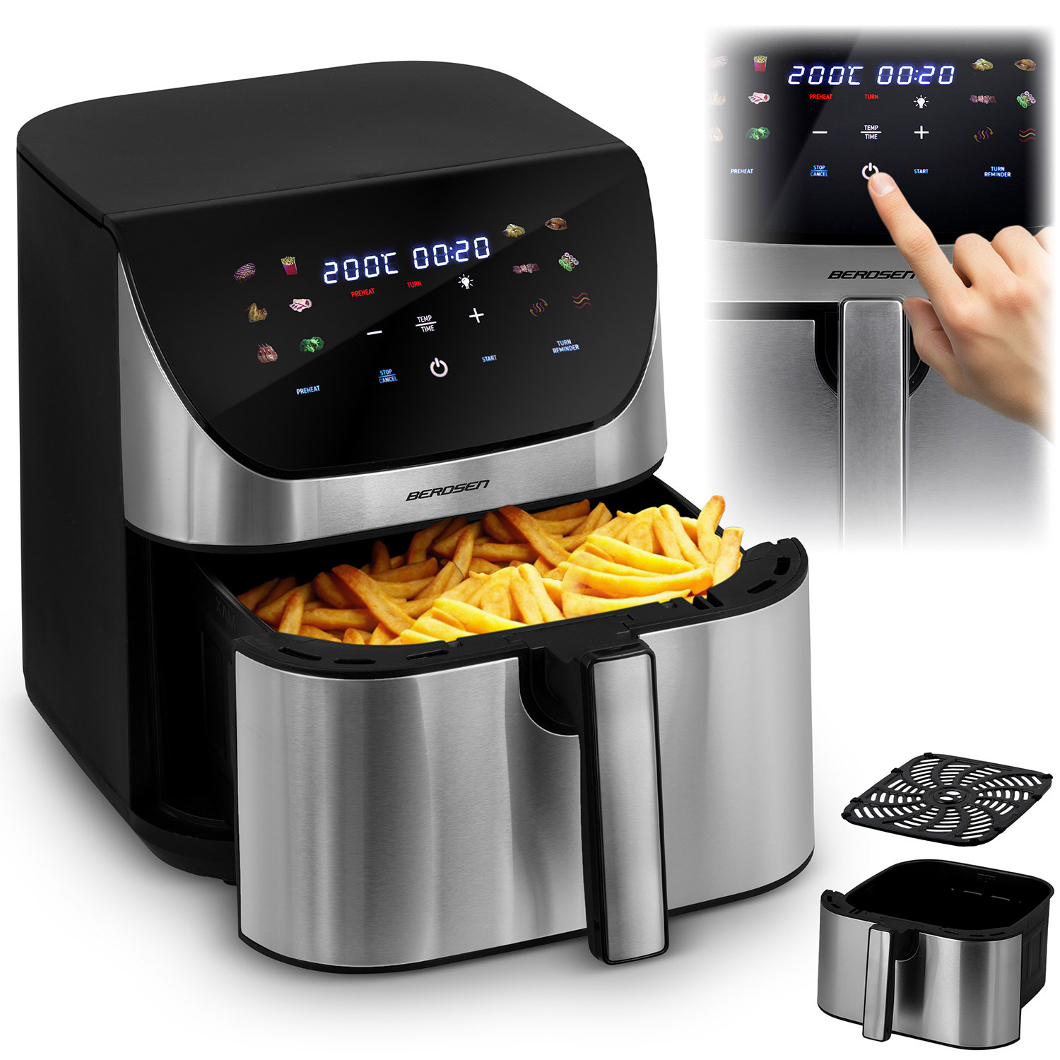 Berdsen BD-659 airfryer hopea