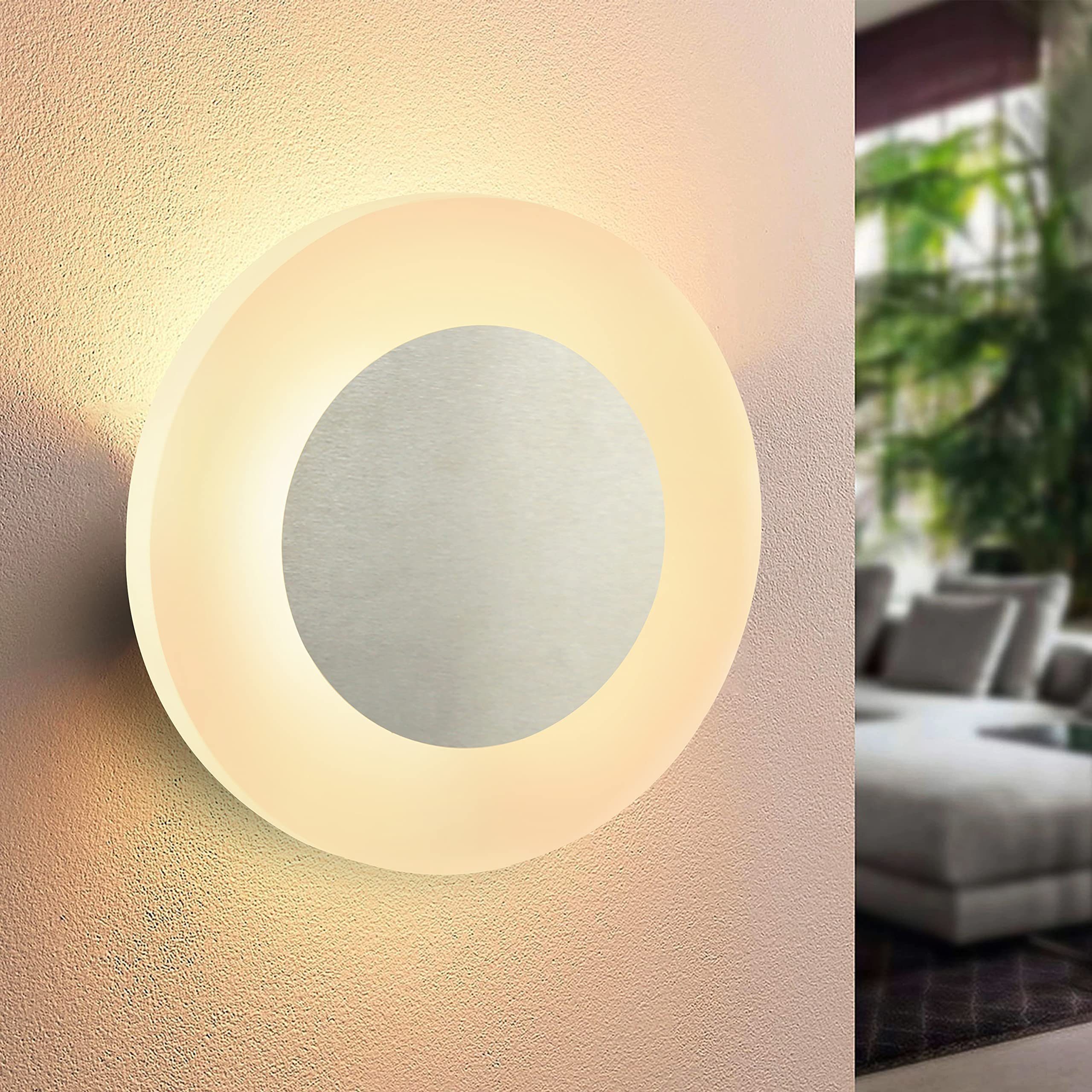 ZMH LED moderni sisäseinävalaisin 16 cm 68 W lämmin valkoinen käytävään tai portaikkoon