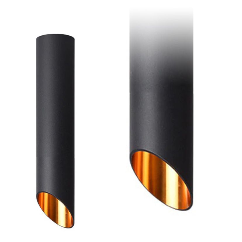 TOOLIGHT kattovalaisin APP572-1C musta kulta, 30X6X30CM