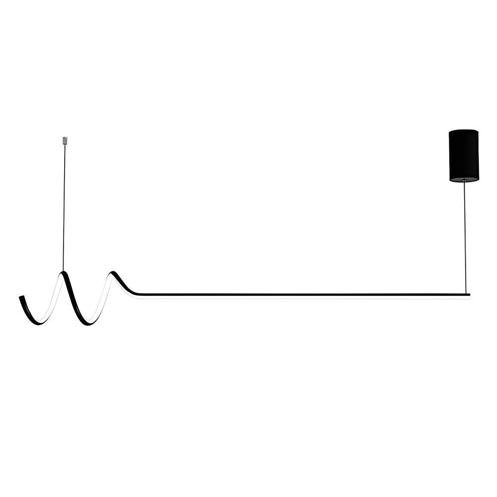 TOOLIGHT riippuvalaisin LHJ030-CP musta, 120x14x14cm