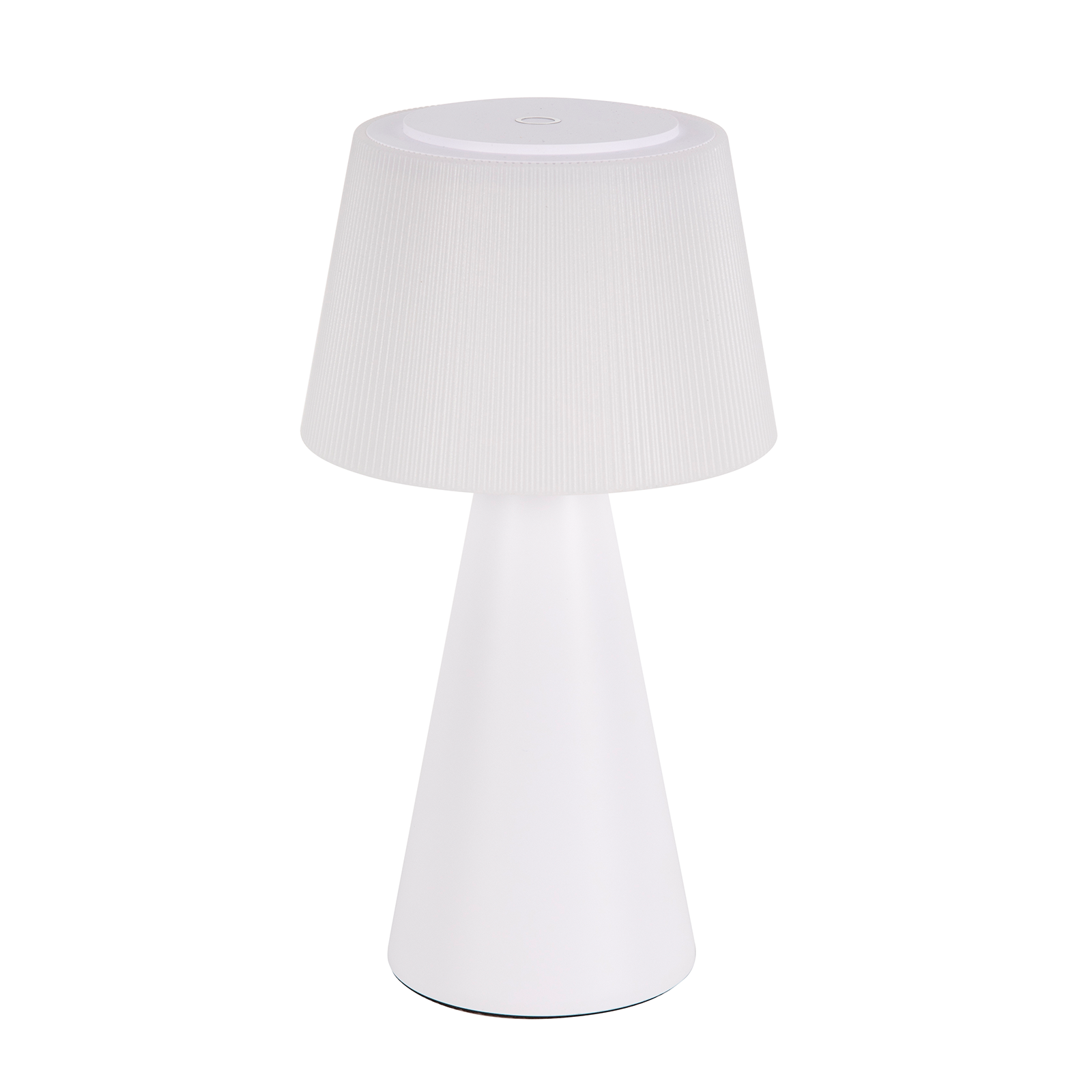 NETTLIFE Langaton aurinkokennolla, toimiva pöytävalaisin, 3600mh A, LED - pöytävalaisin, ladattava Kosketusnäyttö,valkoinen, lamppu USB - akulla