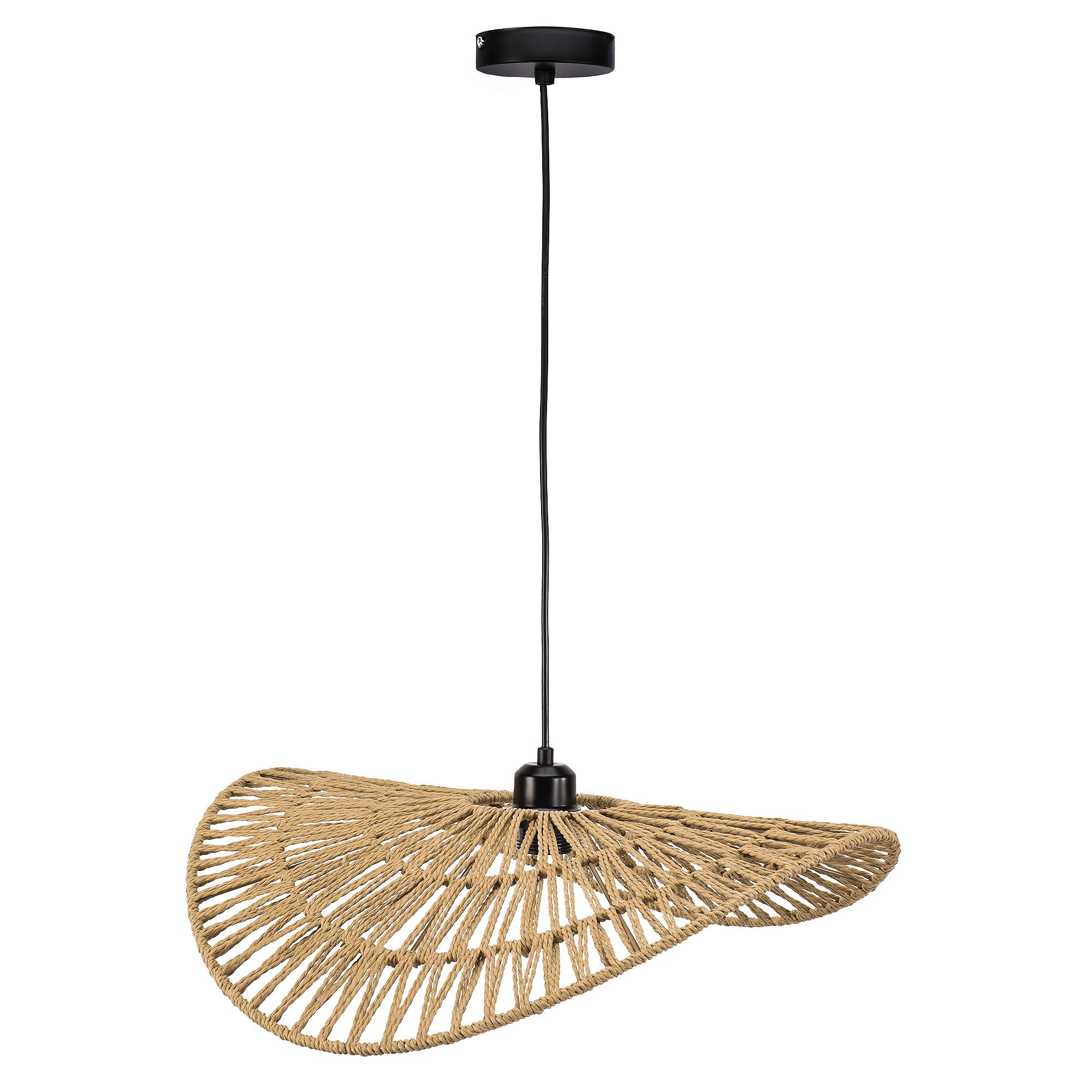 TOOLIGHT riippuva kattovalaisin APP1739-1CP ruskea, 110x50x13cm