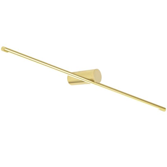 TOOLIGHT seinävalaisin LED APP1346-W harjattu kulta, 80x13x5, 5cm
