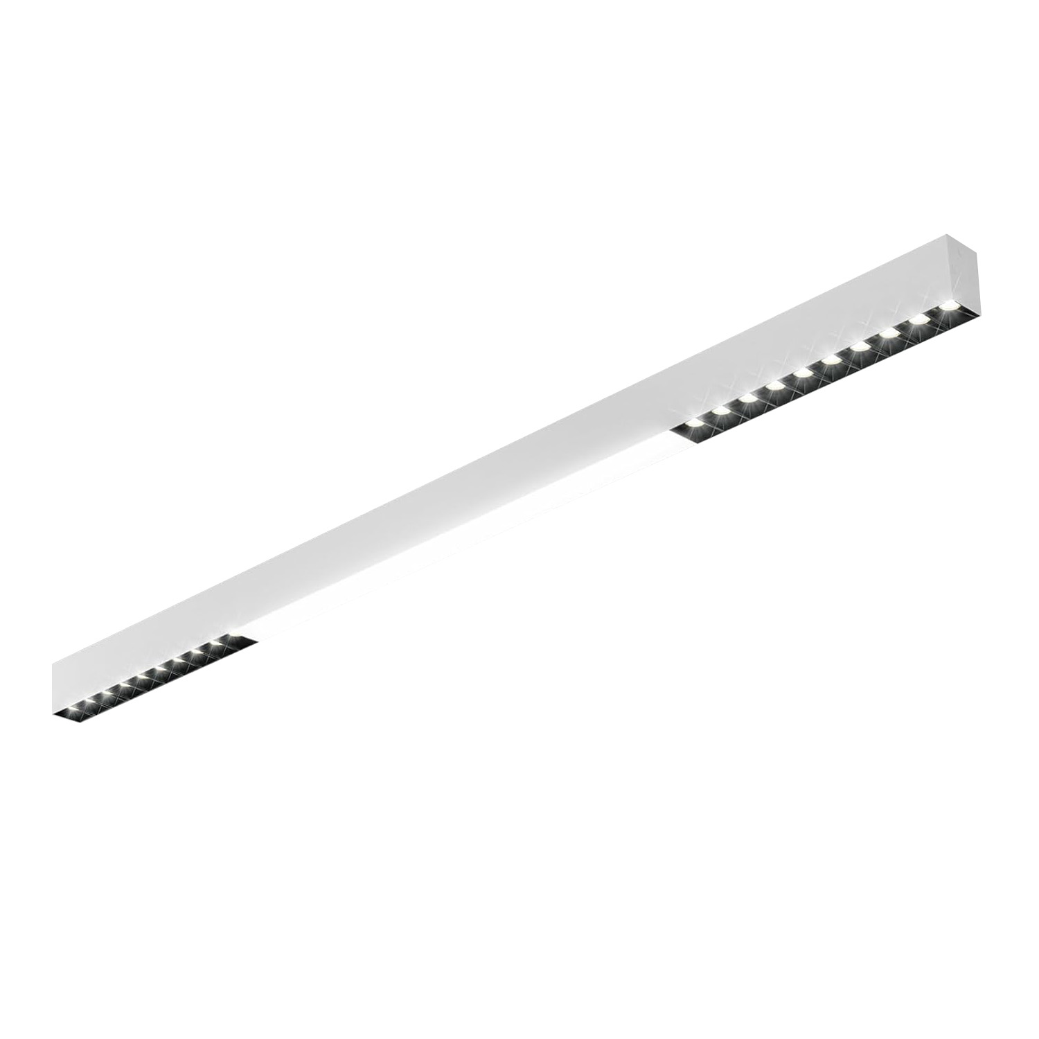 NETTLIFE LED-kattovalaisinValkoinen 32W moderni, olohuoneen lamppu, himmennettäväKaukosäätimellä, pitkä pöytävalaisin, 107 cmKeittiöön