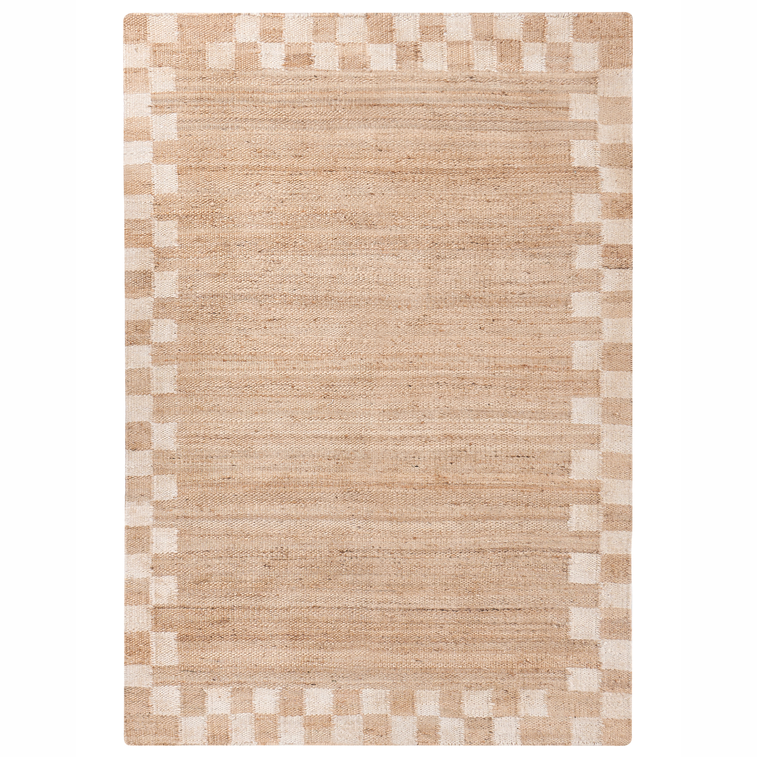 Matto BEED Vaaleanbeige 160 x 230 cm Juutti