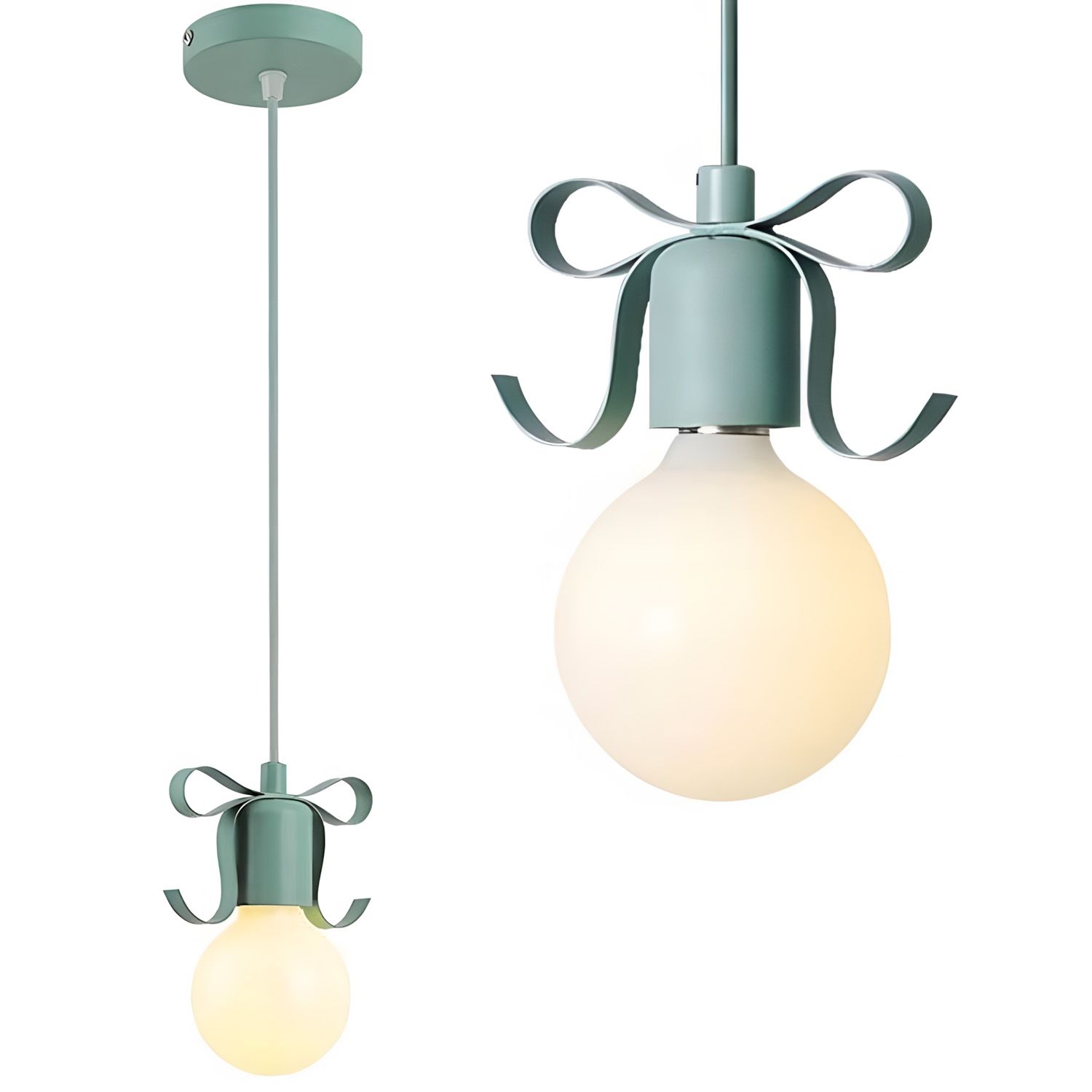 TOOLIGHT riippuvalaisin APP190-1CP NARNI vihreä, 13X13X87CM