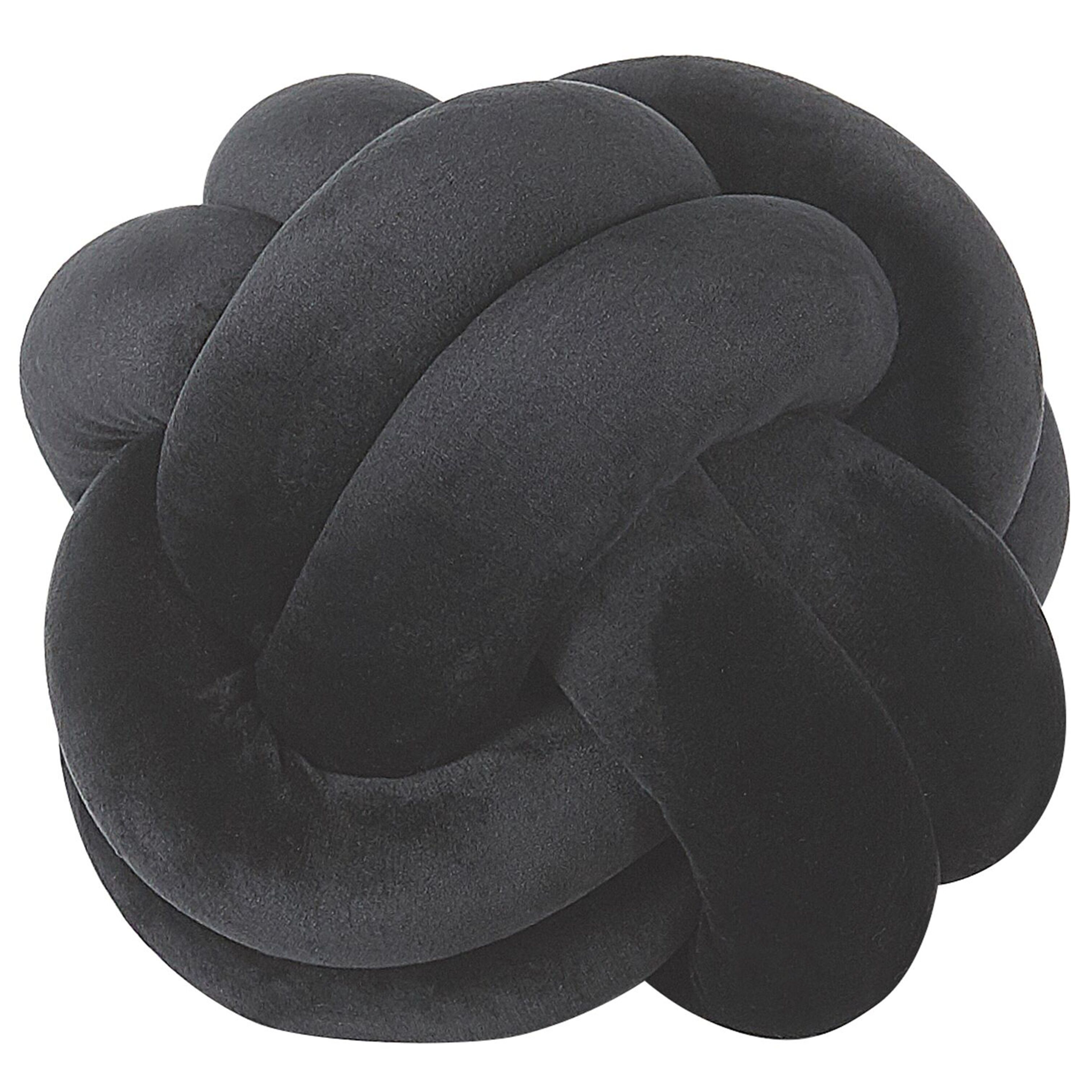 Koristetyyny MALNI sametti 20 x 20 cm Musta Hillitty