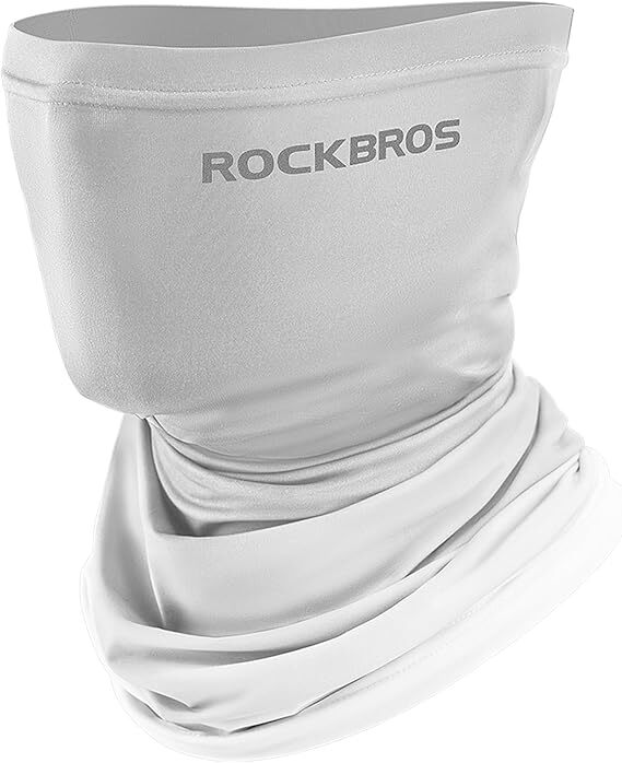 Viileä kasvoside ulkoiluun, vaaleanharmaa