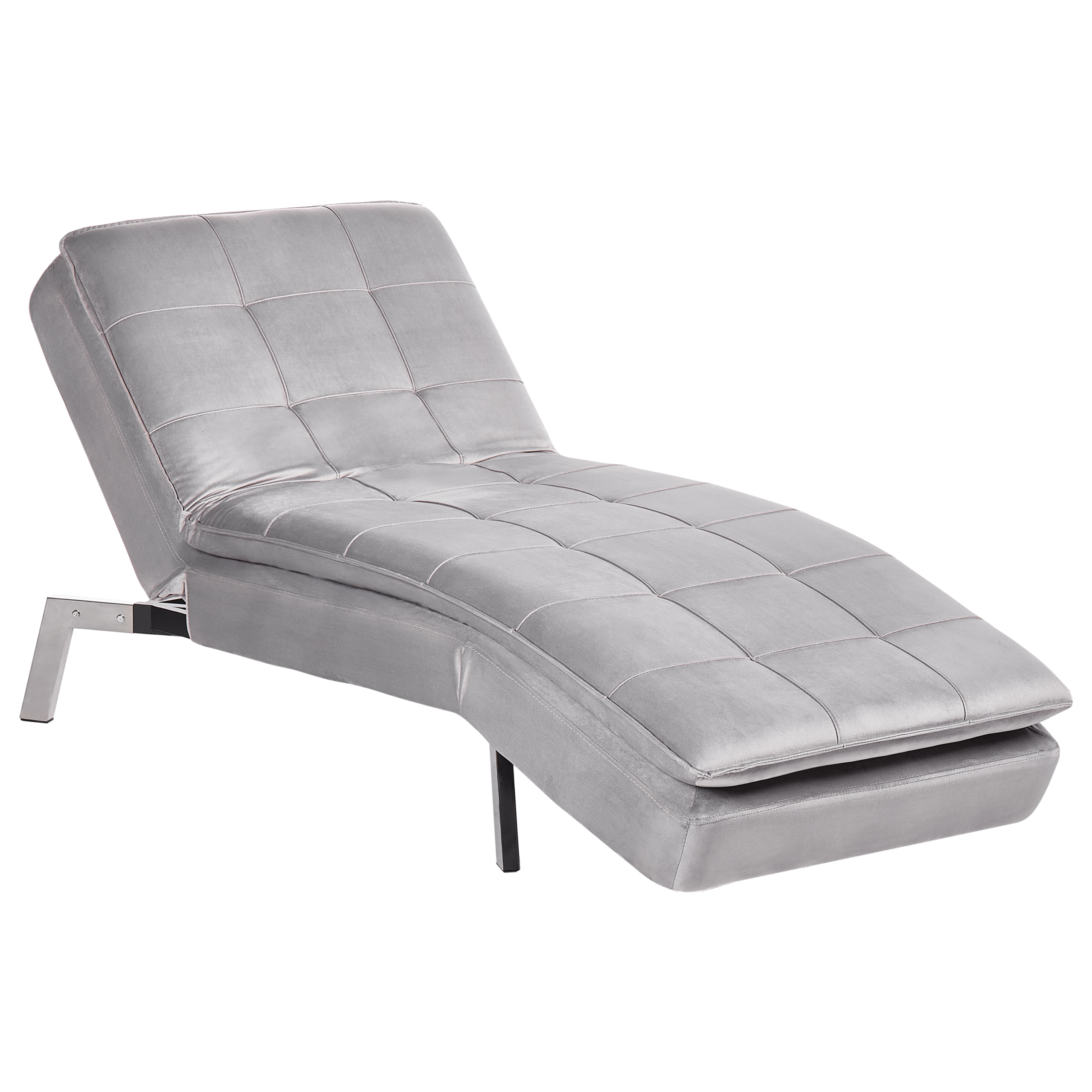 Divaani LOIRET sametti Vaaleanharmaa