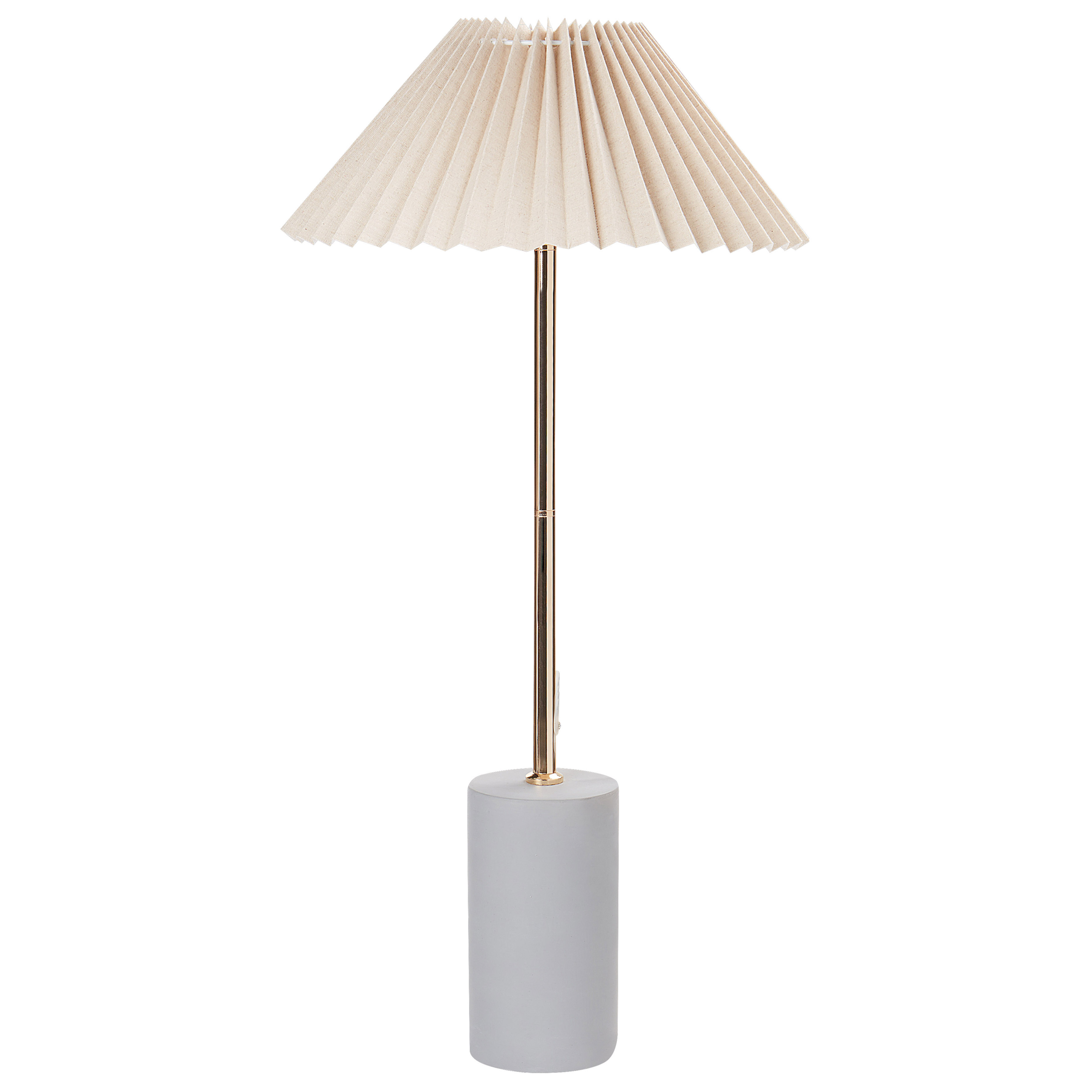 Pöytävalaisin BALUARTE Keinopellava Beige