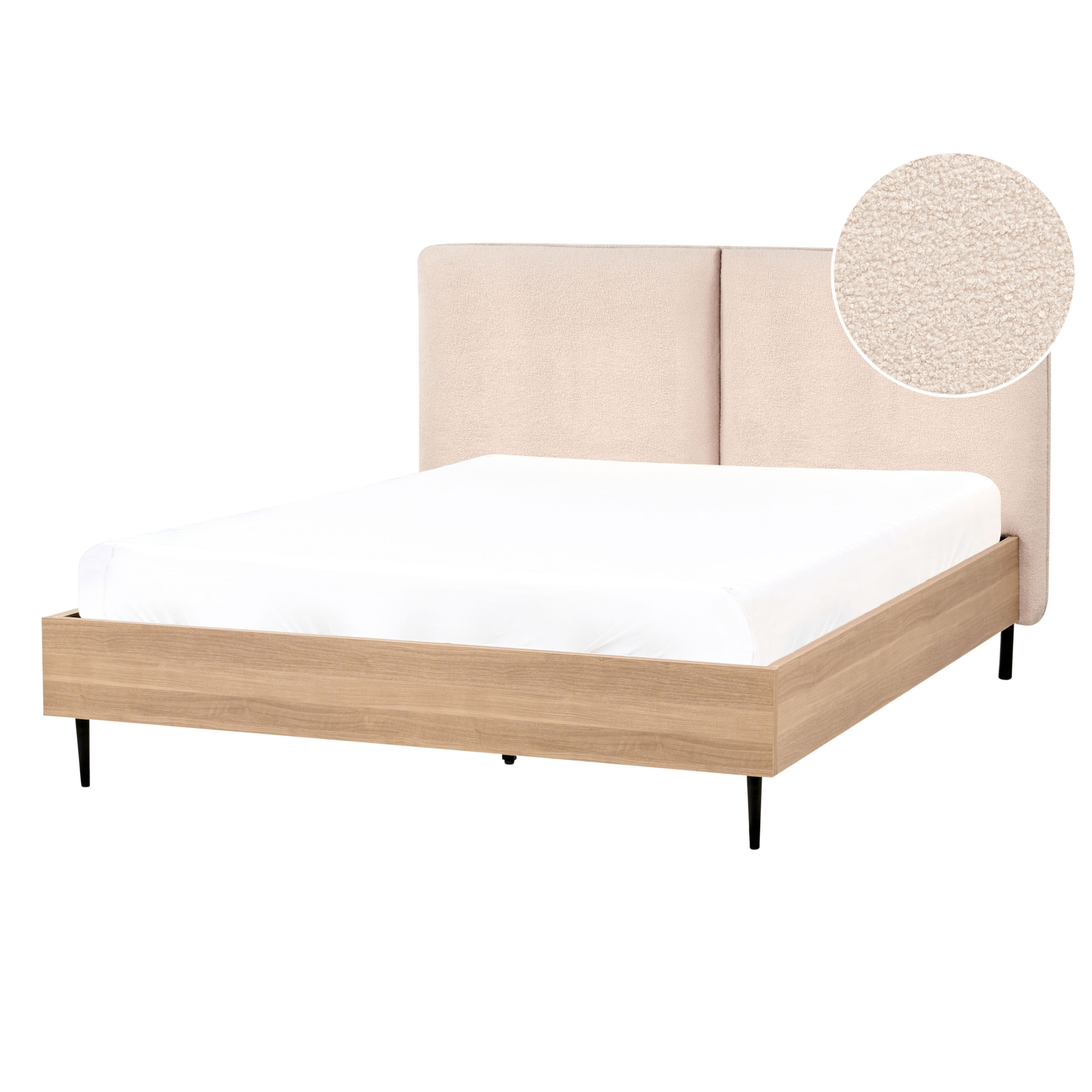 Sänky Buklee LIMANTON 140 x 200 cm Beige