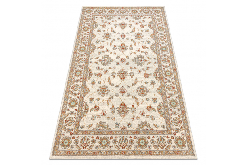 Villamatto SOHO Kukat luonnon beige / terrakotta