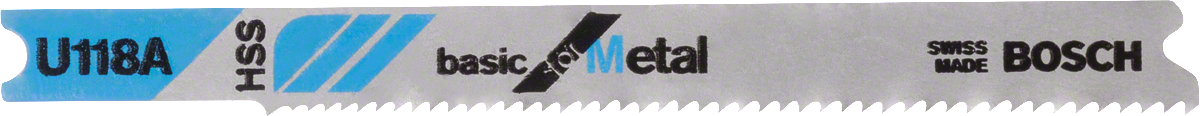 Bosch -Pistosahanterä U 118 A 3 kpl