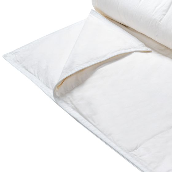 Kaksikerroksinen ympärivuotinen peitto SERRATO höyhen 220 x 240 cm