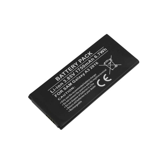 Samsung Galaxy A3 2016 -yhteensopiva akku Li-ion 3,85 V 1750 mAh 6,7 Wh