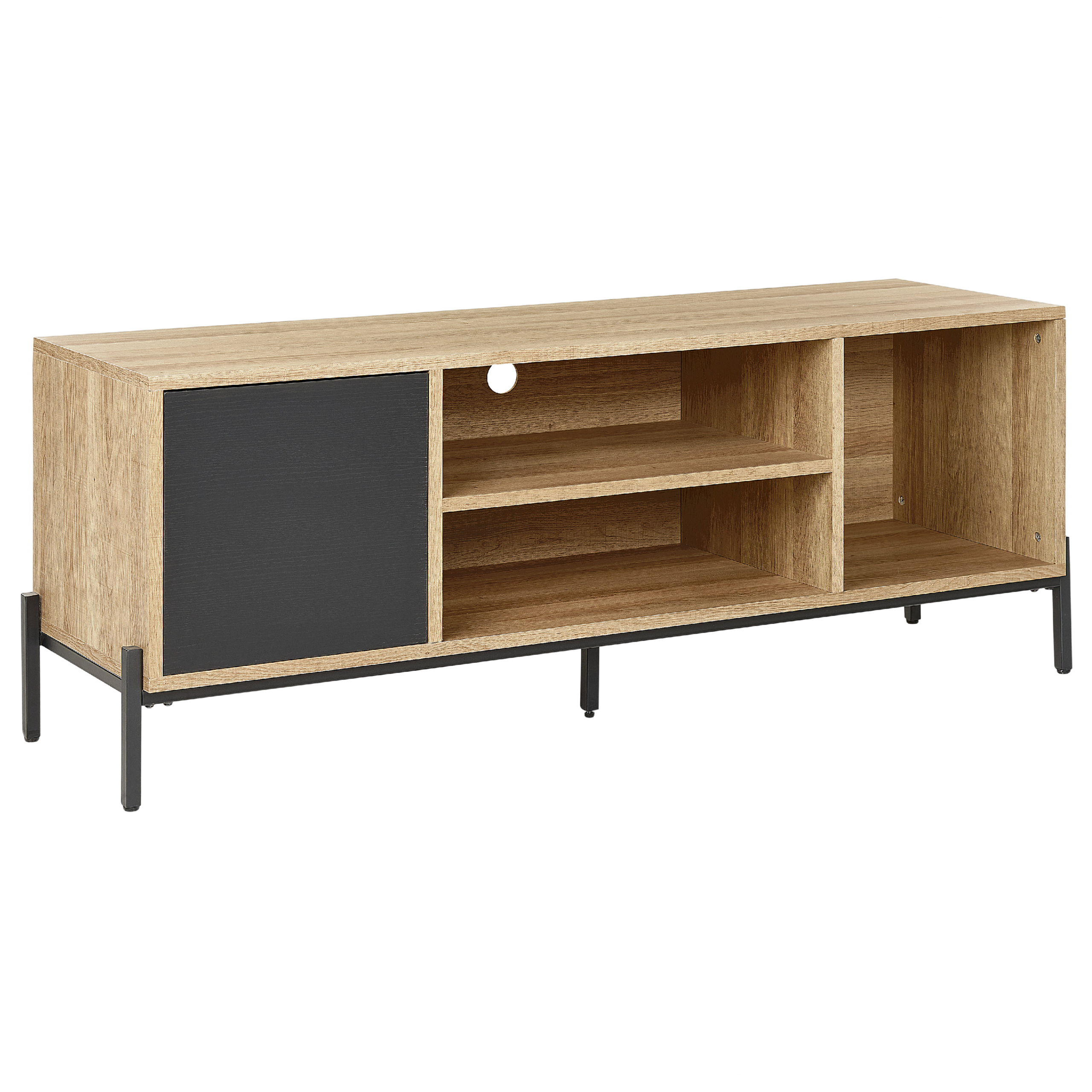 TV-taso MOINES Ruskea/musta