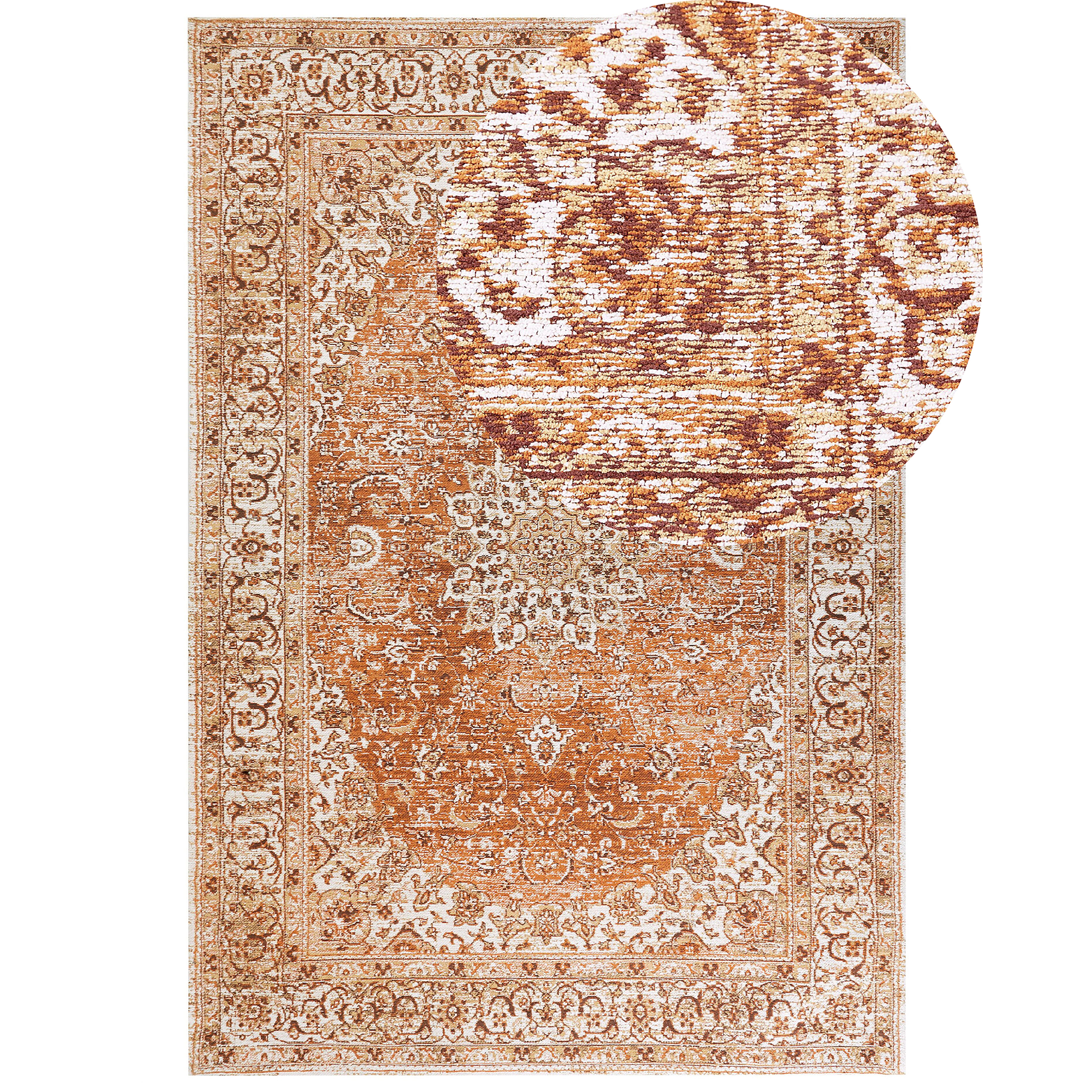 Matto HAYA Oranssi 160 x 230 cm puuvilla