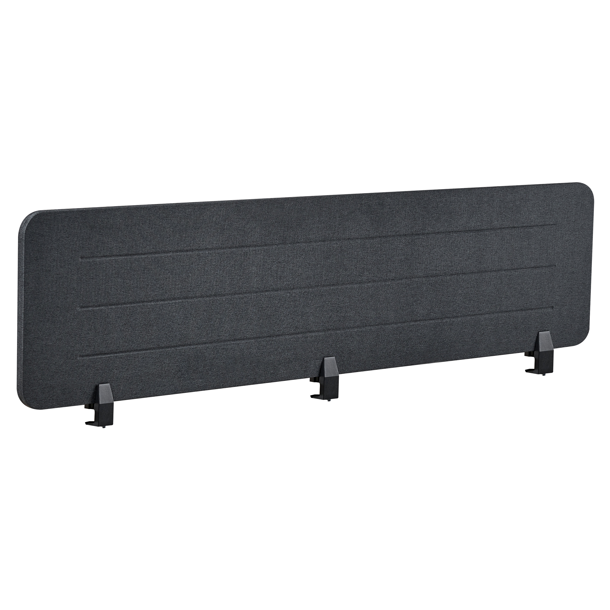 Työpöydän väliseinä ZIGGY Tummanharmaa