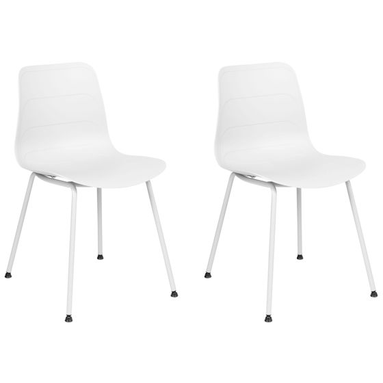 Ruokatuolisetti 2 kpl LOOMIS Valkoinen