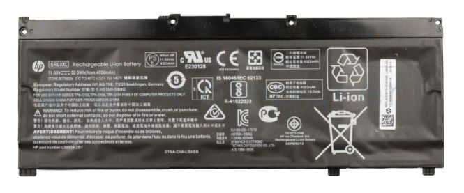 HP Kannettavan akku L08934-2B1 Lishen 4.55Ah