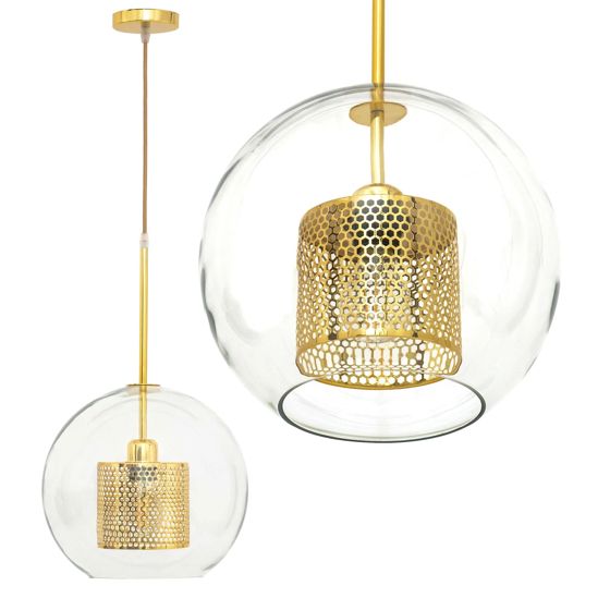 TOOLIGHT riippuvalaisin APP555-1CP kulta, 60X25X60CM