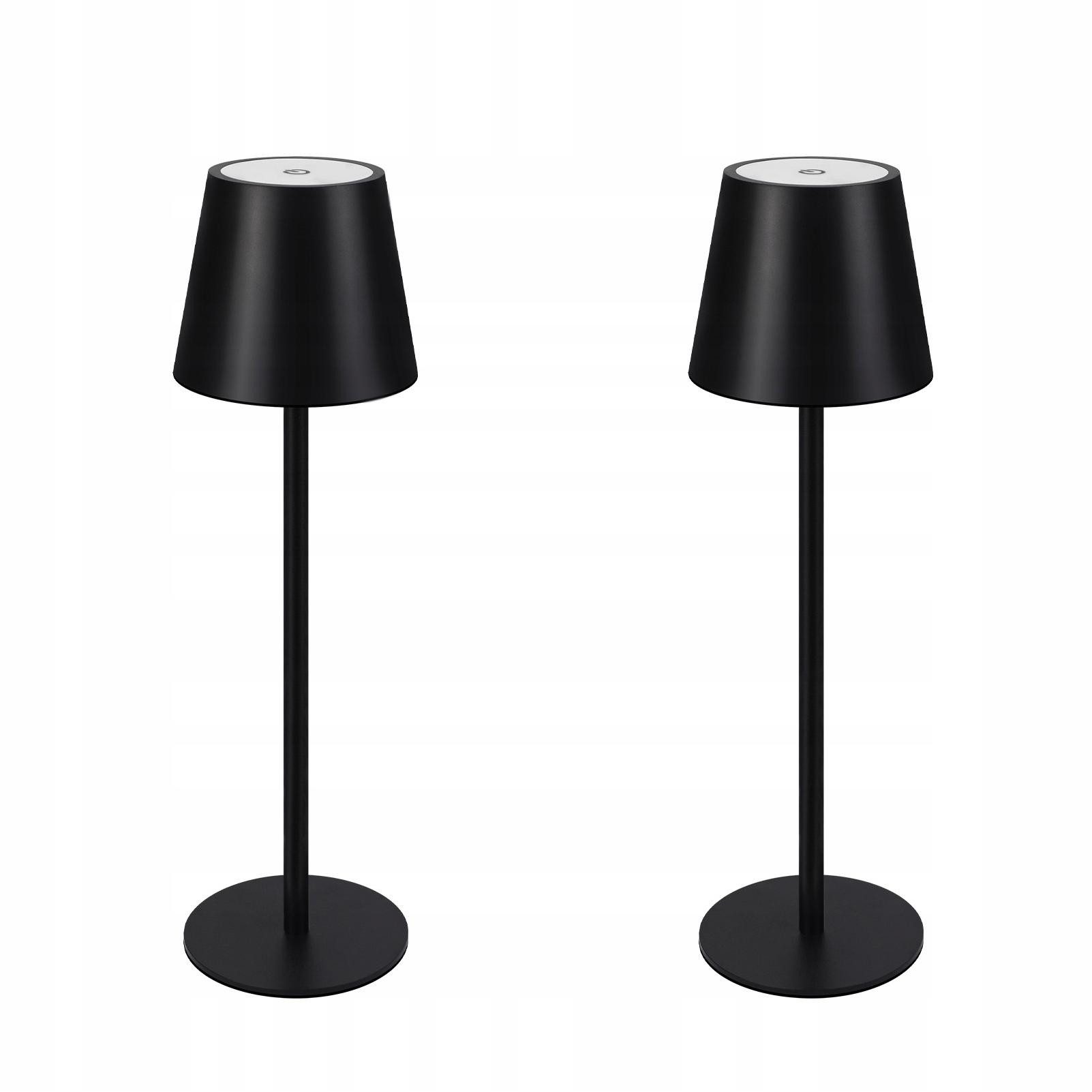 NETTLIFE Paristokäyttöinen pöytävalaisin, Langaton yövalaisin - 2600mha LED-pöytävalaisin, 2 kpl ladattavaa kosketushimmennettävää USB-liitäntää