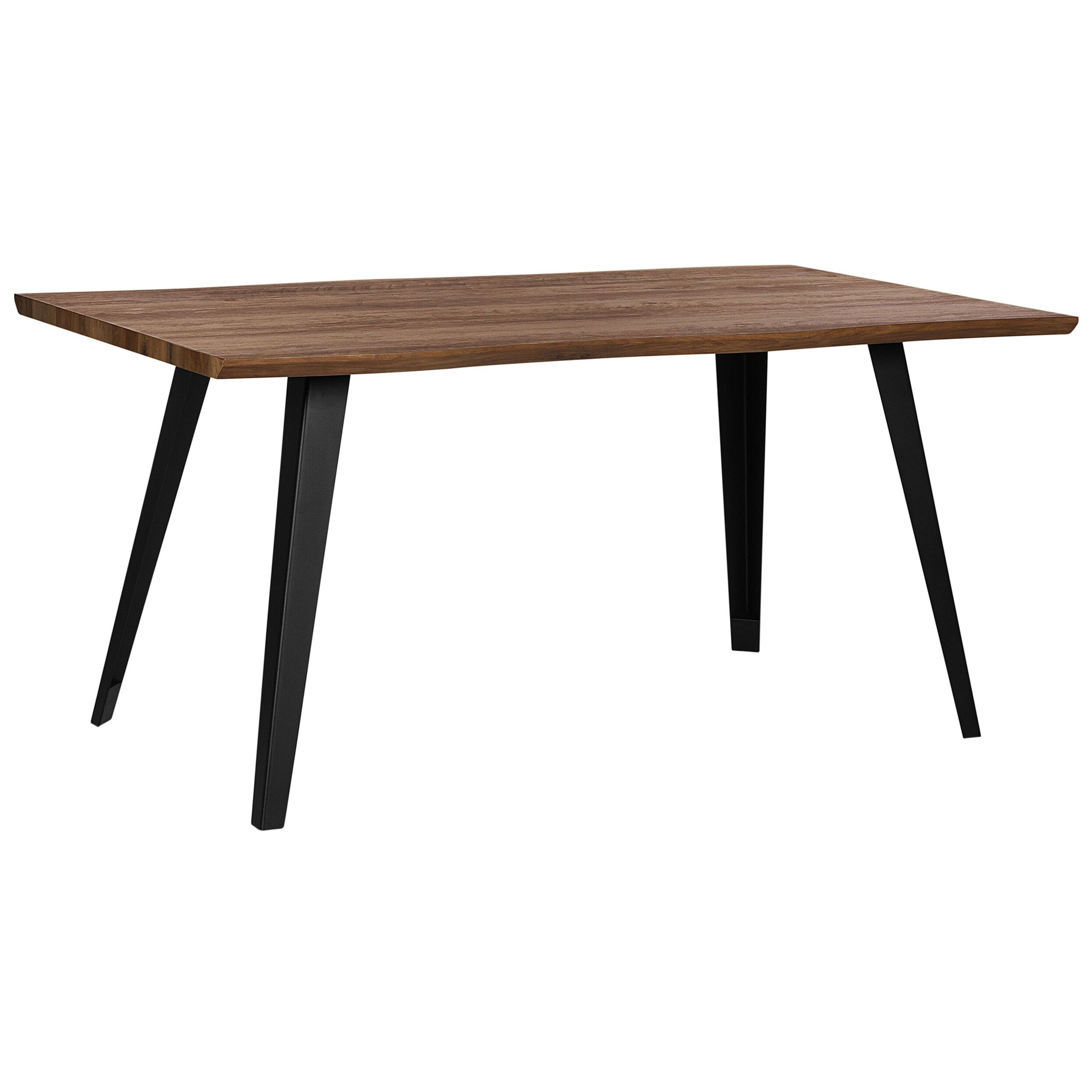Ruokapöytä WITNEY Tummanruskea 160 cm 90 cm