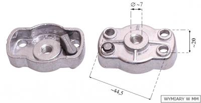Husqvarna Nac Yksittäinen metallinen ajuri