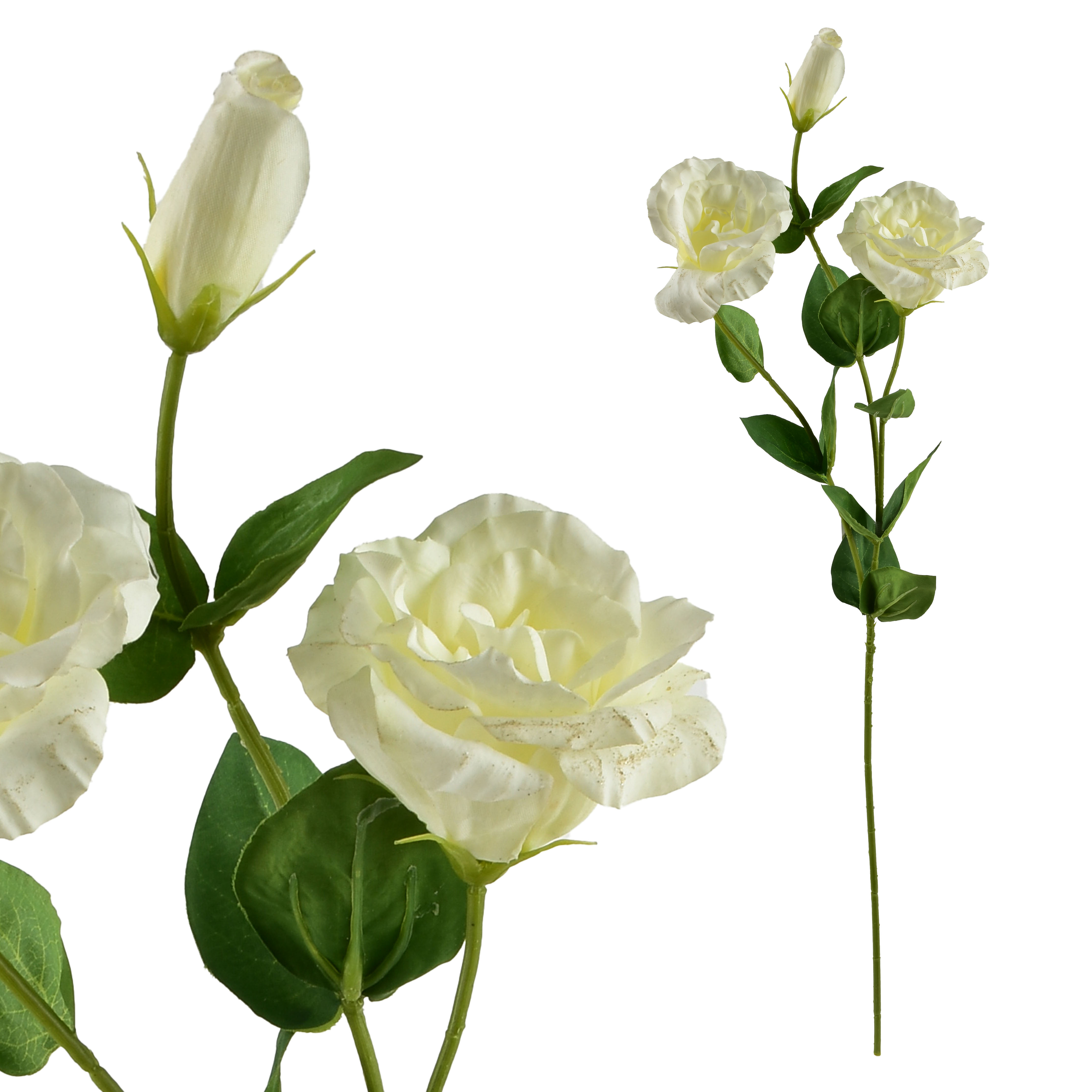 Tekokukka kumitettu VIRIDIS Eustoma 70 cm 1 kpl