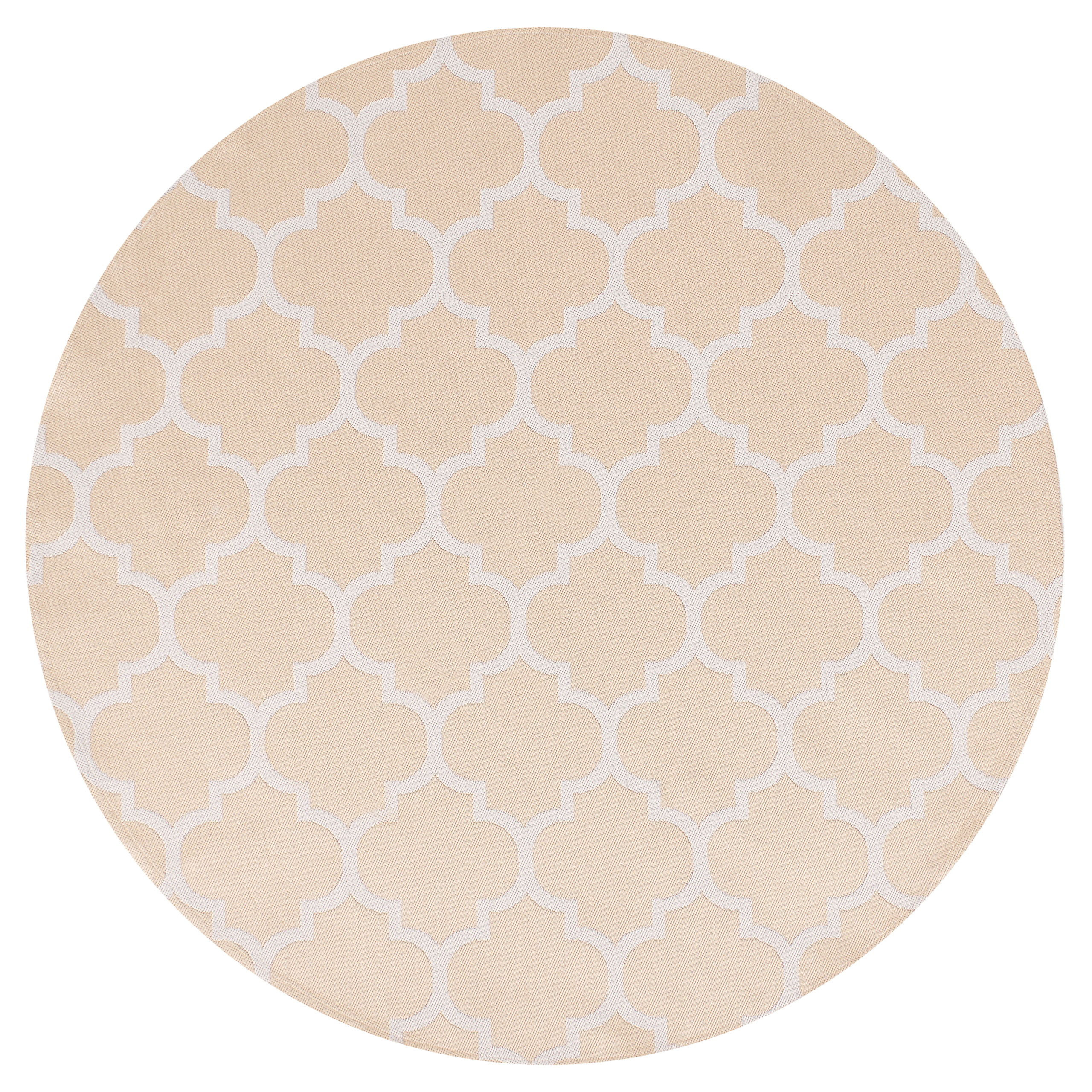 Ulkomatto MOSORE Beige ø 120 cm