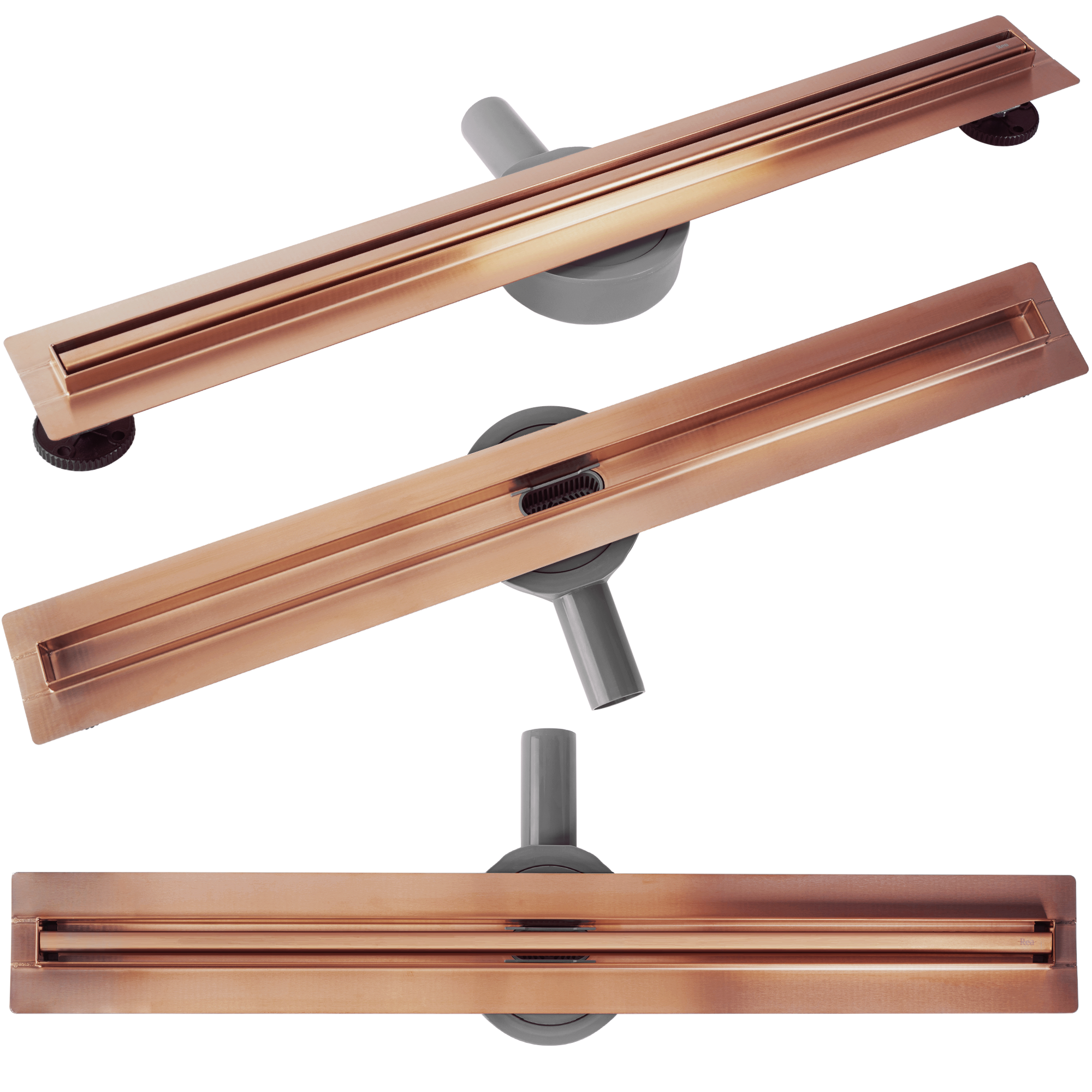 REA Linjalattiakaivo NEOX SLIM PRO 90 harjattu kupari, 94X9X6, 5CM