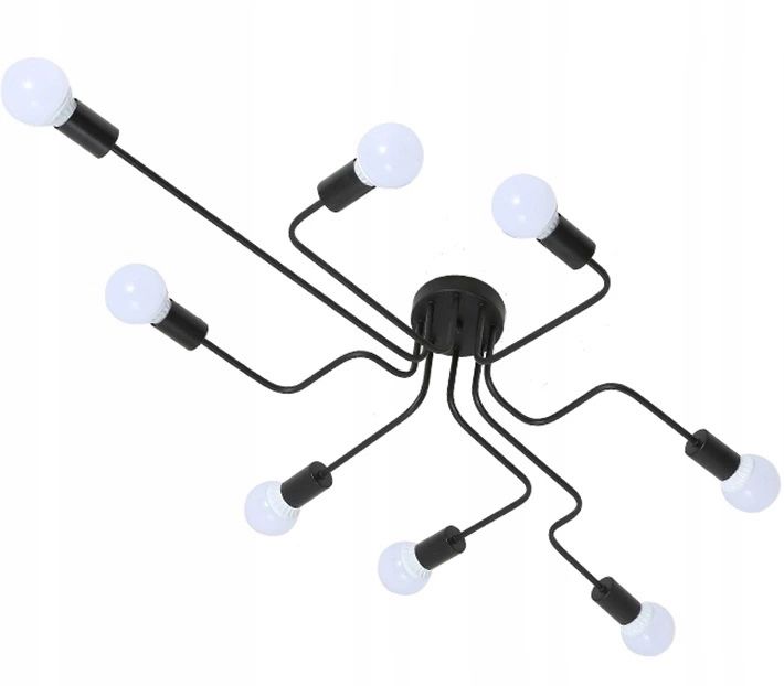 TOOLIGHT kattovalaisin APP015-8CW AGARO musta, 10x69x10cm