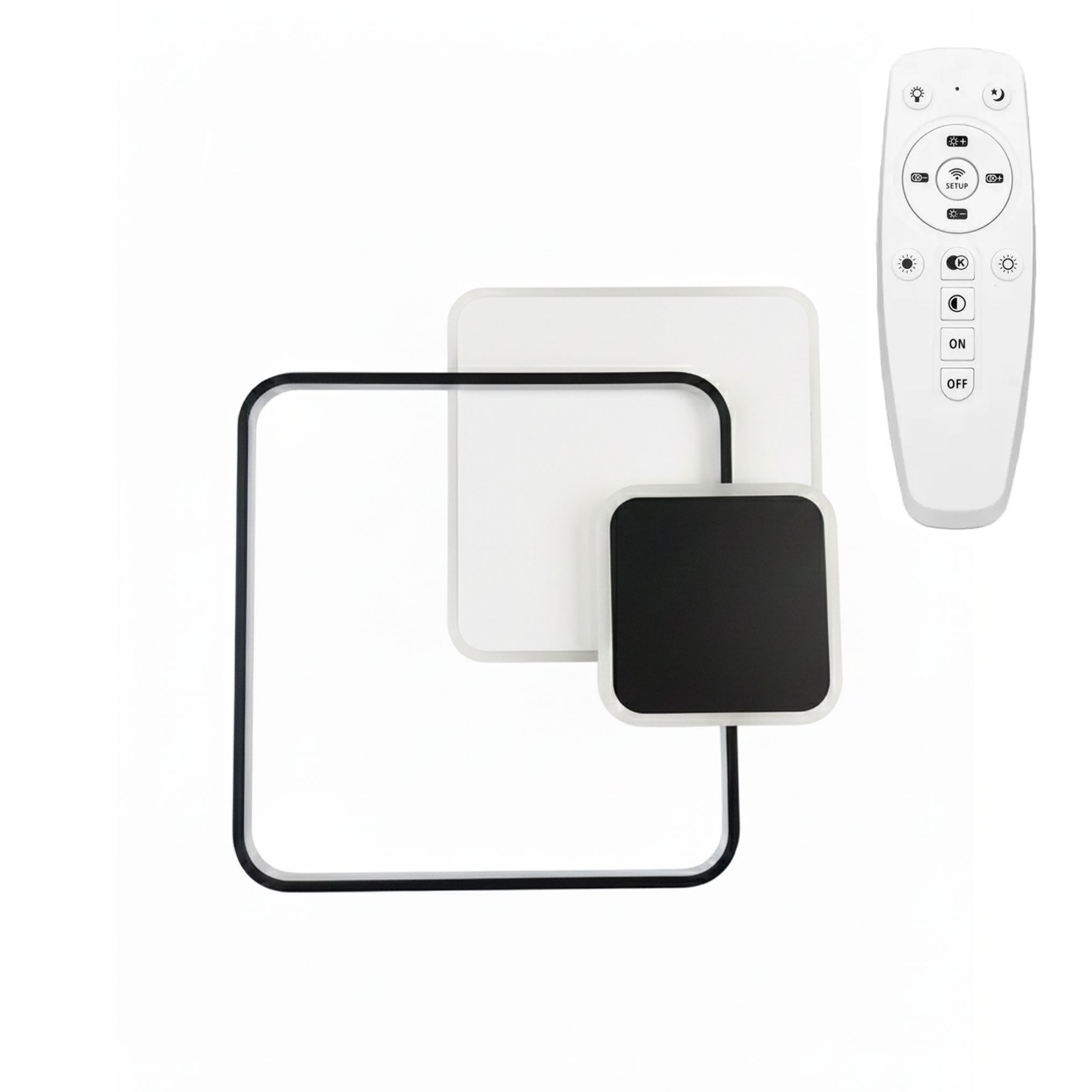 TOOLIGHT kattovalaisin APP1712-C Musta, 50x50x4cm