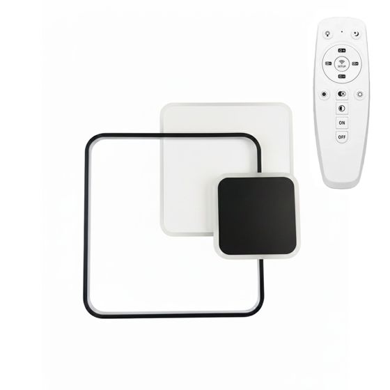 TOOLIGHT kattovalaisin APP1712-C Musta, 50x50x4cm