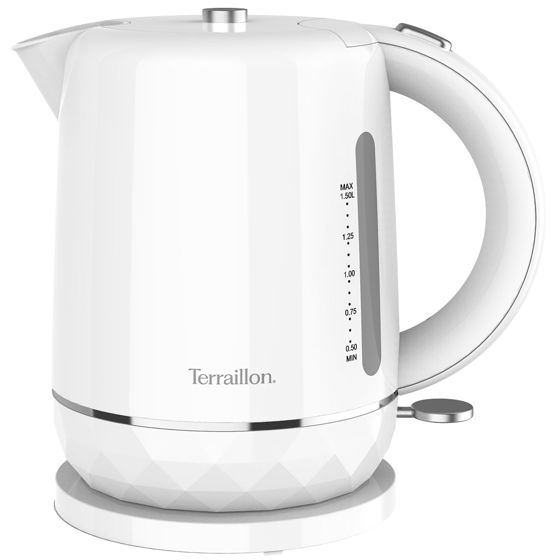 Vedenkeitin Diamond 1, 5L 2200W valkoinen