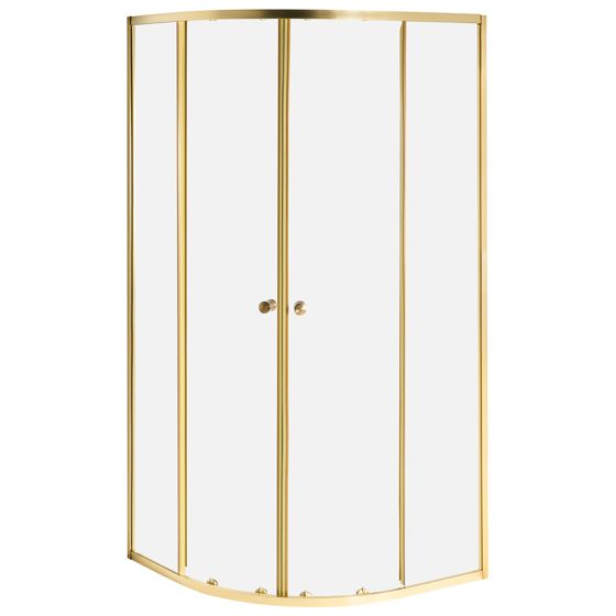 Suihkunurkka ONELLI 90 x 90 x 190 cm Kulta