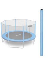 Neo-Sport sininen 8-15 jalan trampoliinitanko ulkoverkolla