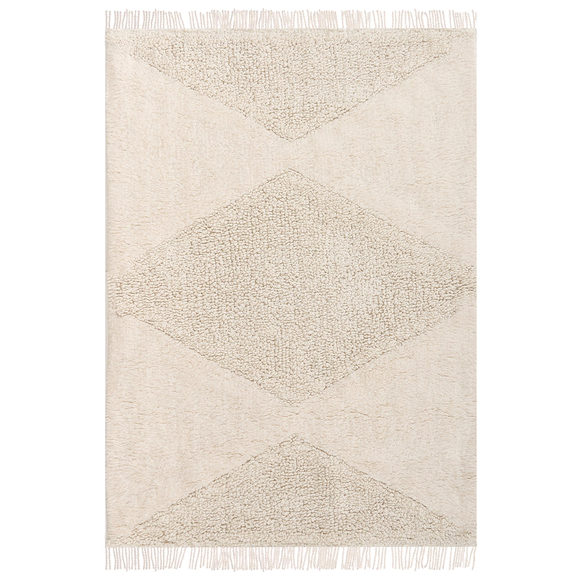 Lastenmatto KHONOMA Beige 160 x 230 cm Puuvilla