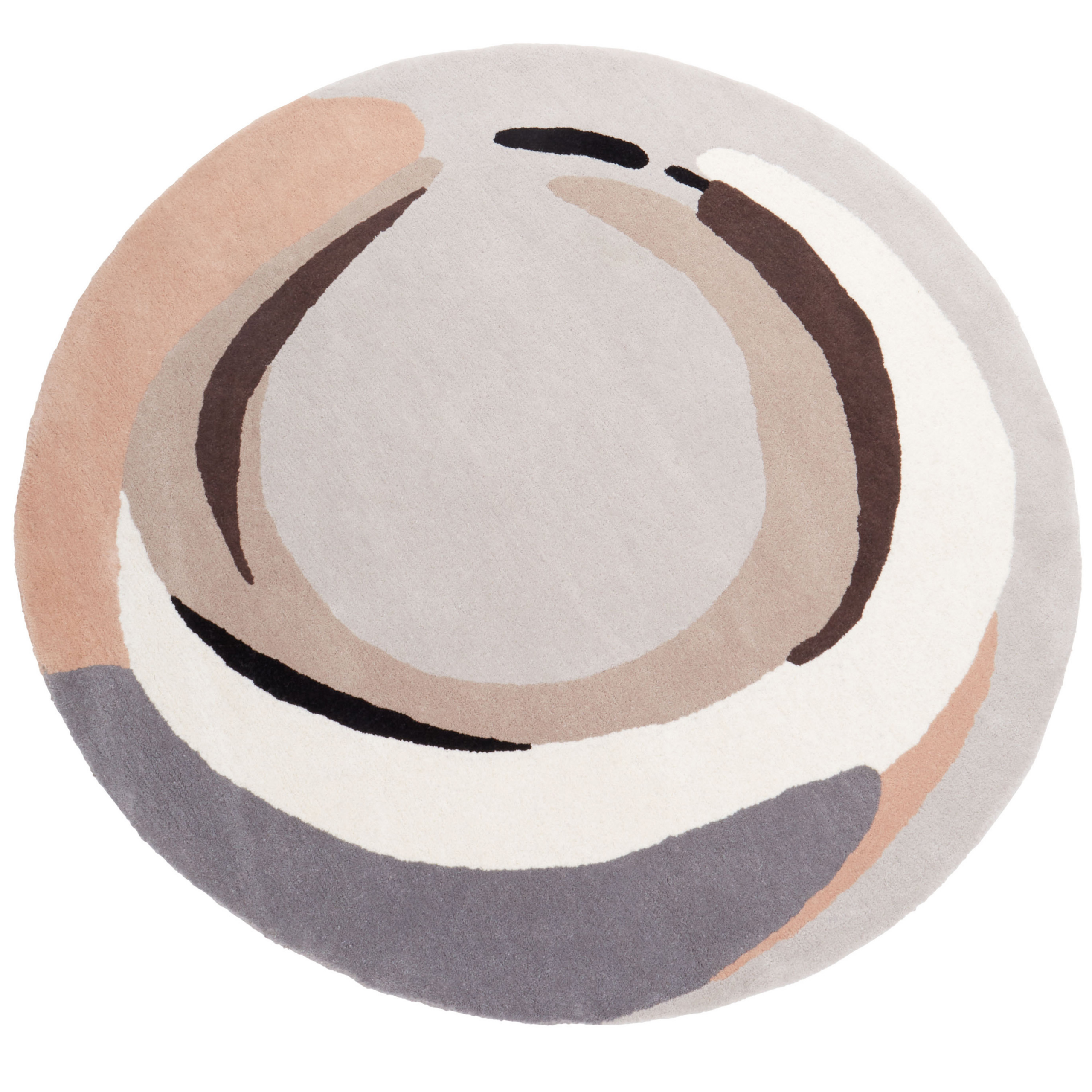 Matto SARGODHA Beige ø 140 cm villa