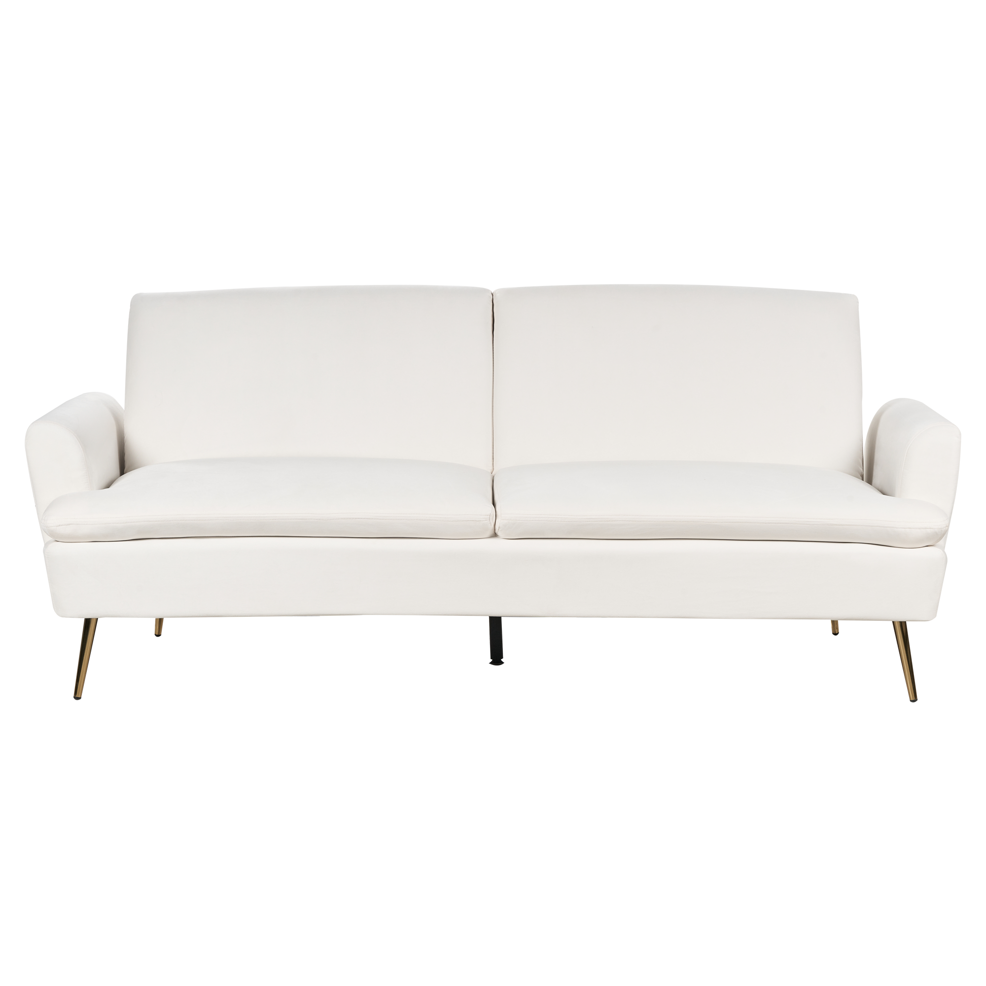 Vuodesohva VETTRE sametti Luonnonvalkoinen 3-istuttava