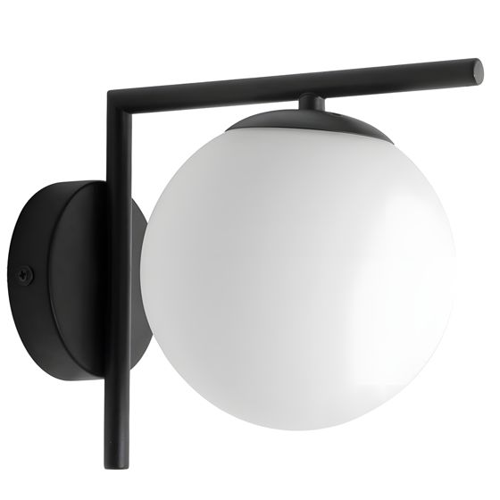 TOOLIGHT seinävalaisin G101-1W mustavalkoinen, 15x15x17cm