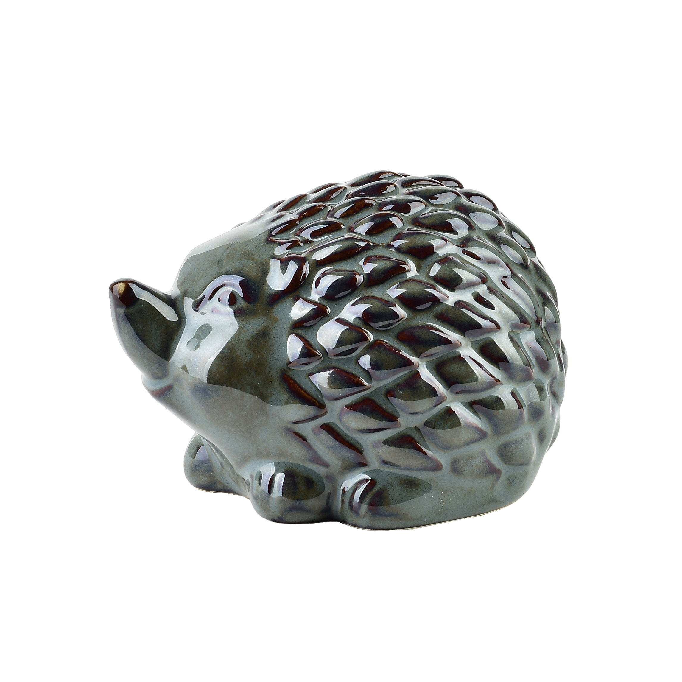 Siilihahmo keraaminen MAVE BLUE 10x8x7 cm tummansininen 1 kpl
