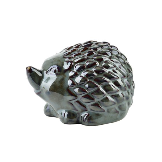 Siilihahmo keraaminen MAVE BLUE 10x8x7 cm tummansininen 1 kpl