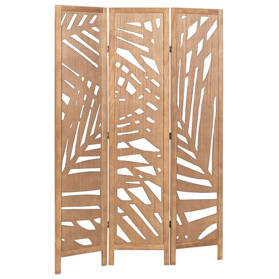 Tilanjakaja 3 paneelia VERNAGO Vaaleanruskea 122 cm 170 cm