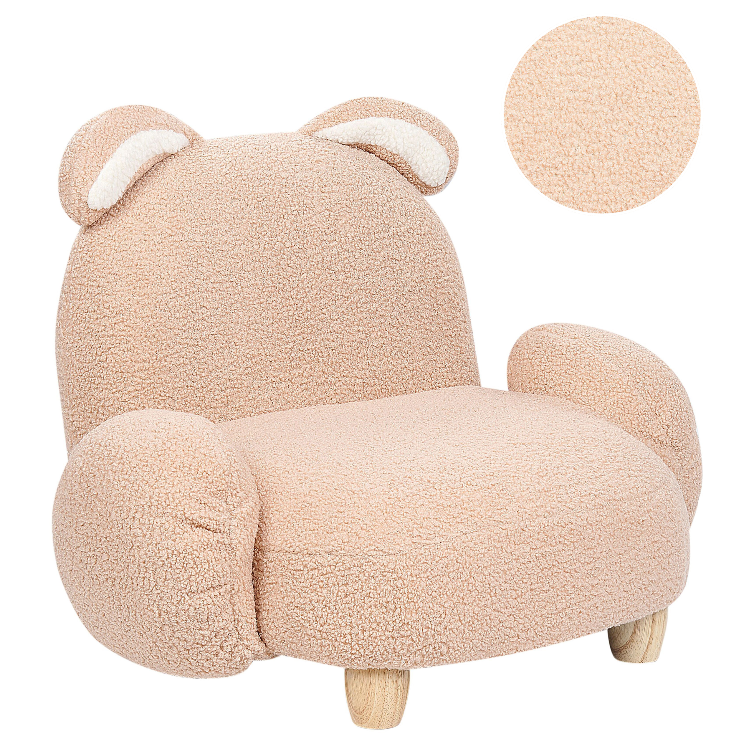 Lasten nojatuoli Kani KANNA Buklee Beige