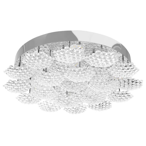 TOOLIGHT plafondi MS014-C kromi, 45x45x9, 5cm