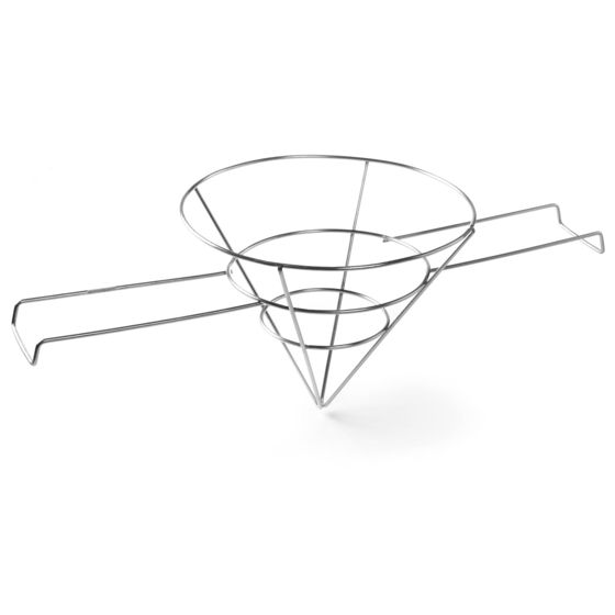 Ruostumattomasta teräksestä valmistettu rasvakeittimen suodatinteline - Hendi 632901