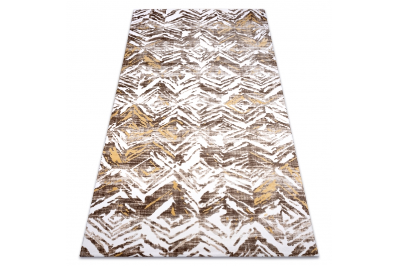 Matto AKRYYLI DIZAYN 121 beige / keltainen 80x300 cm